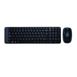 Ensemble clavier et souris sans fil Logitech MK220