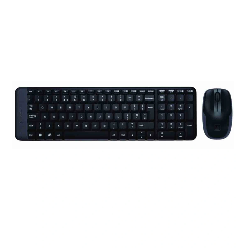 Ensemble clavier et souris sans fil Logitech MK220