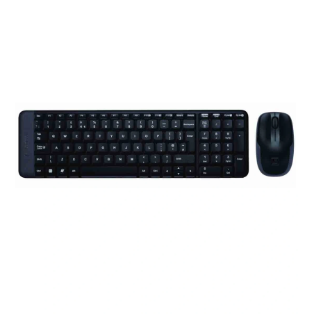 Ensemble clavier et souris sans fil Logitech MK220